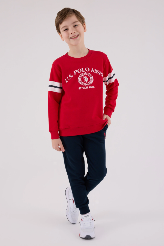 U.S. Polo Assn Kids 2201-G Erkek Çocuk Eşofman Takımı