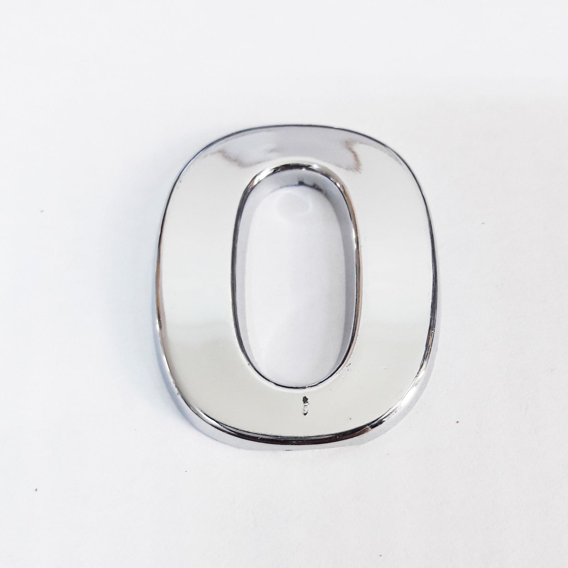 Cemax 0 Rakamı 3,75 Cm Krom Yapışkanlı