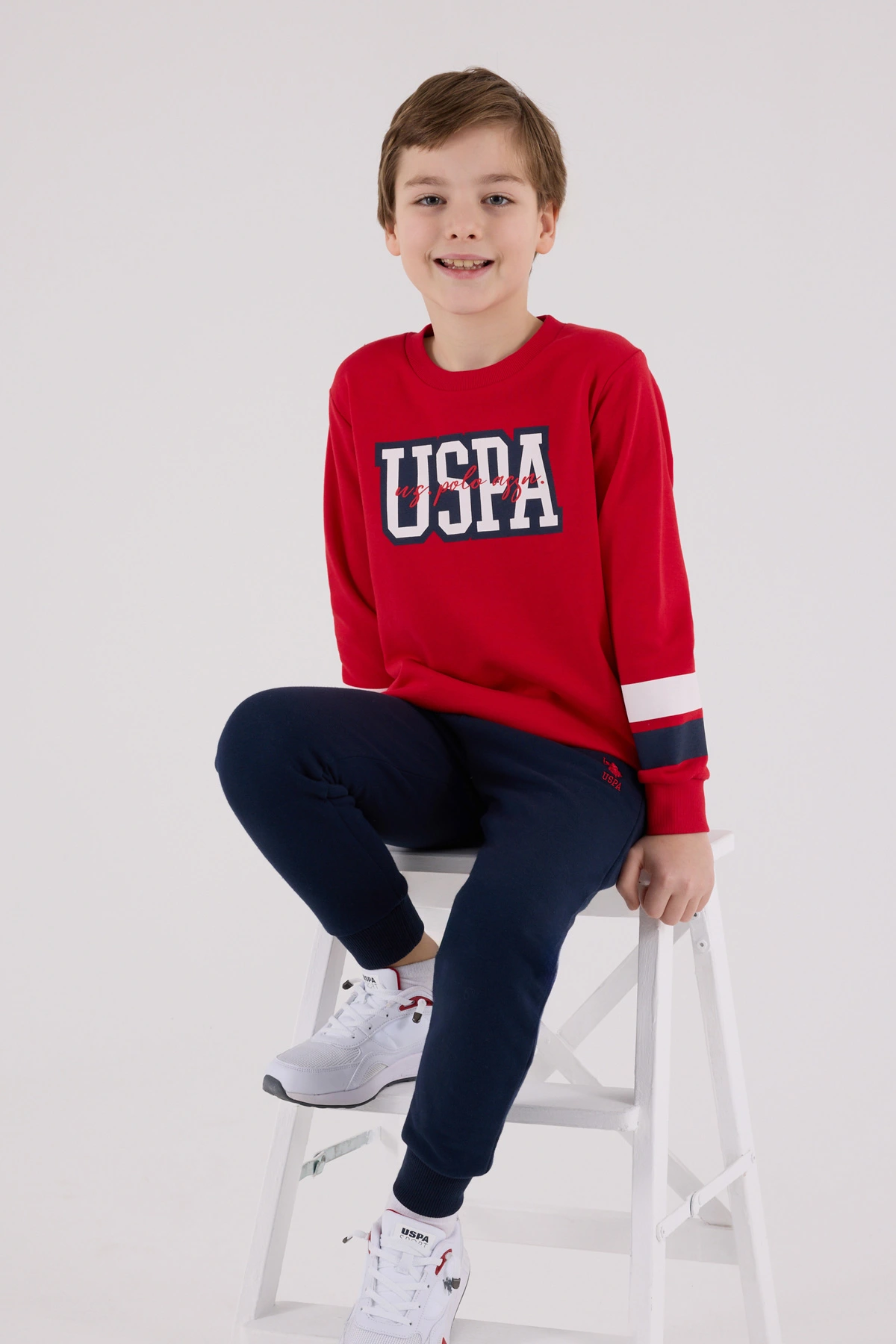 U.S. Polo Assn Kids 2213-G Erkek Garson Eşofman Takımı