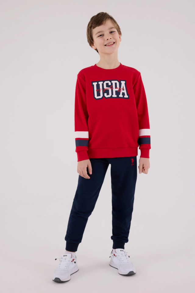 U.S. Polo Assn Kids 2213-G Erkek Garson Eşofman Takımı