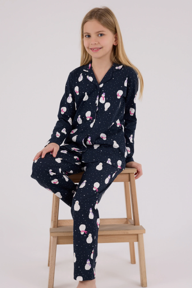 RolyPoly 3713-G Kız Çocuk Pijama Takımı