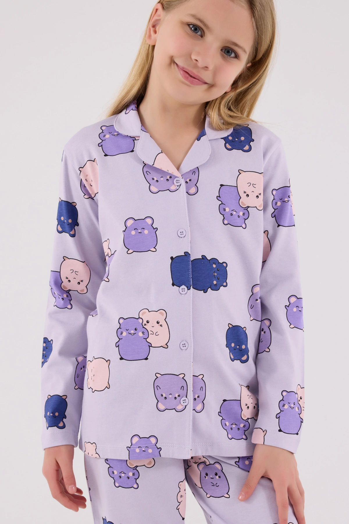 RolyPoly 3706-G Kız Çocuk  Pijama Takımı