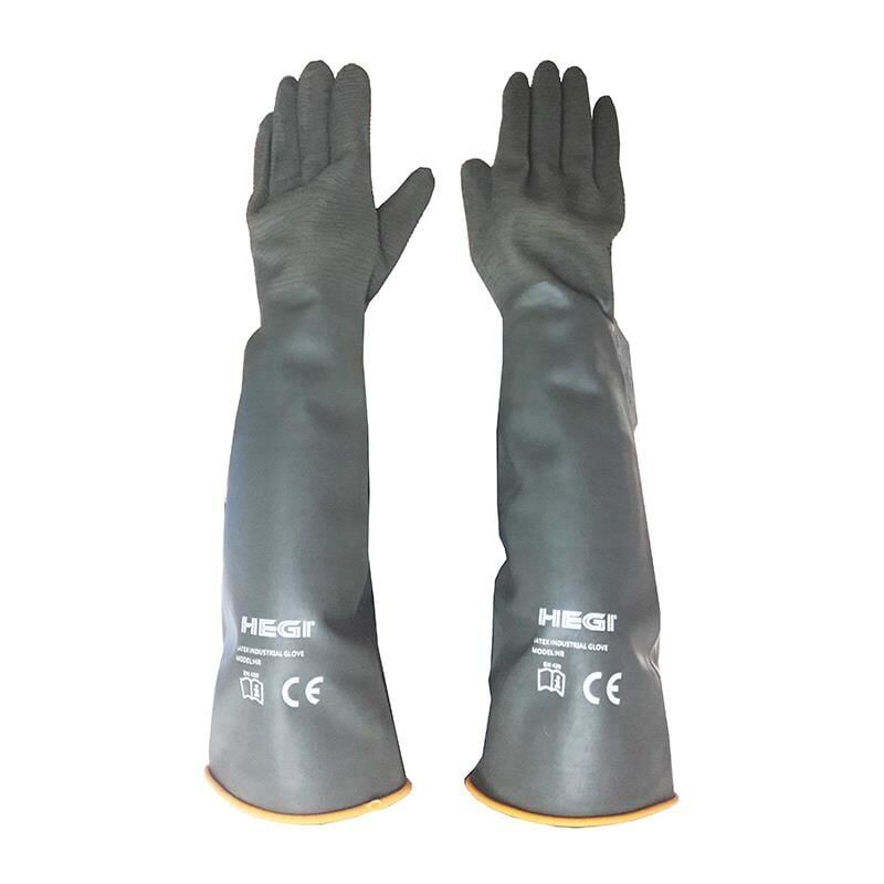 Hegi Hr Latex Endüstriyel Uzun Eldiven 55 Cm