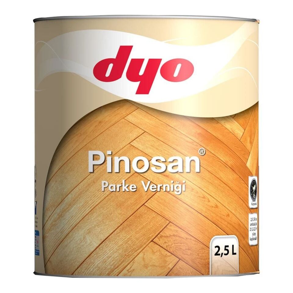 Pinosan Parke Verniği Mat 2,5 Lt Cam Cila