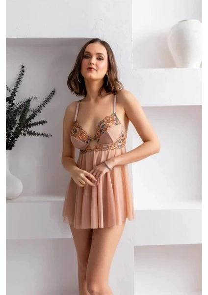 Gallipoli 31932 Bayan Babydol ve String Takım