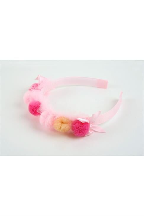 Rengarek Ponponlu Çocuk Tacı