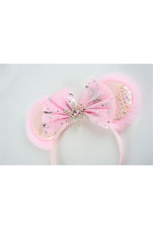 Kar Tanesi Tasarımlı Rengarek Çocuk Tacı