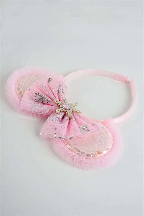 Kar Tanesi Tasarımlı Rengarek Çocuk Tacı