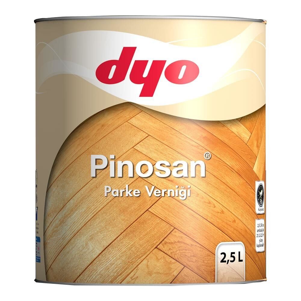 Pinosan Parke Verniği Parlak 2,5 Lt Cam Cila