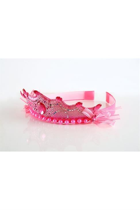 Damla Taşlı Özel Tasarımlı Parlak Çocuk Tacı