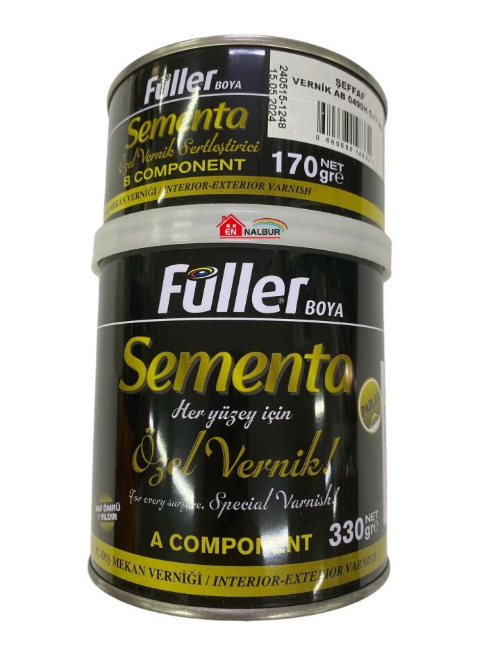 Sementa Özel Vernik Tüm Yüzeyler İçin 500 Gr Parlak