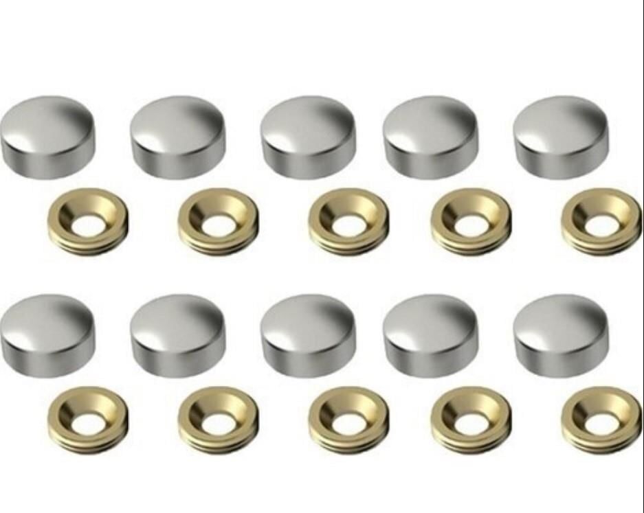 Krom Vida Tapası 13 Mm 10 Adet