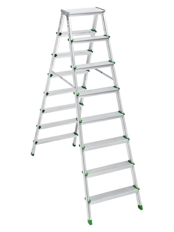 Sm Saraylı 8+8 Çift Taraflı Alüminyum Merdiven