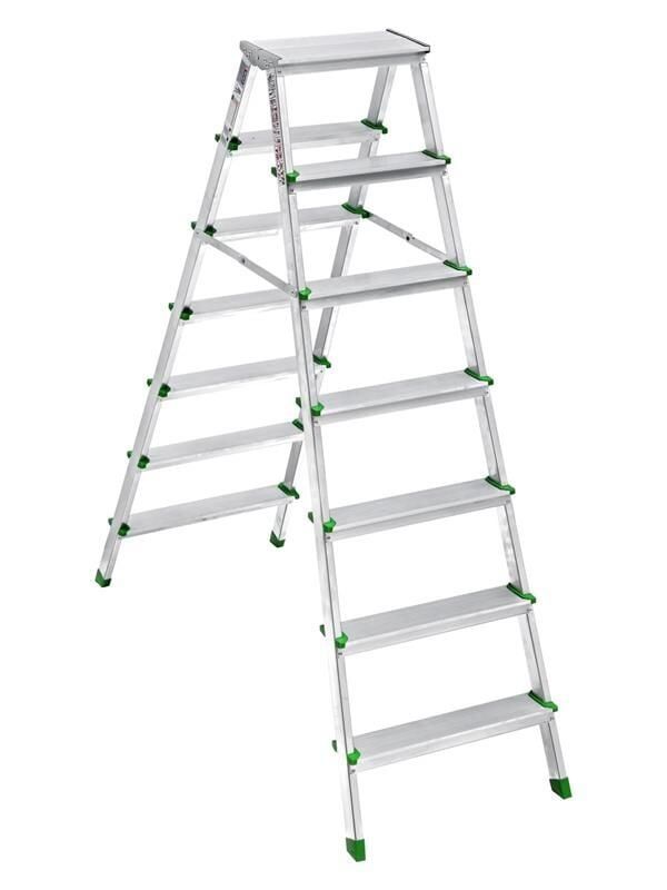 Sm Saraylı 7+7 Çift Taraflı Alüminyum Merdiven