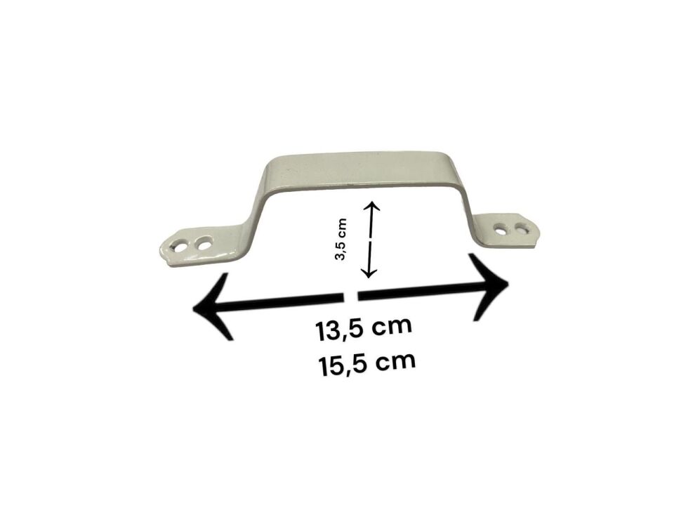 Ennalbur Demir Doğrama Kulp Beyaz Kaplama