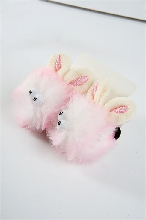 Ponpon Tasarımlı Bebek Çocuk Genç Lastik Tokası