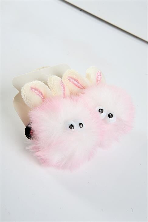 Ponpon Tasarımlı Bebek Çocuk Genç Lastik Tokası