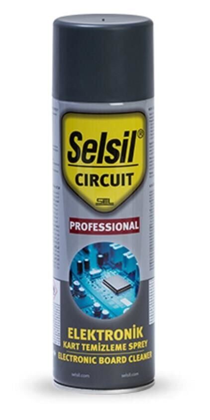 Selsil Elektronik Devre Kart Temizleyici 200 Ml Yağsız