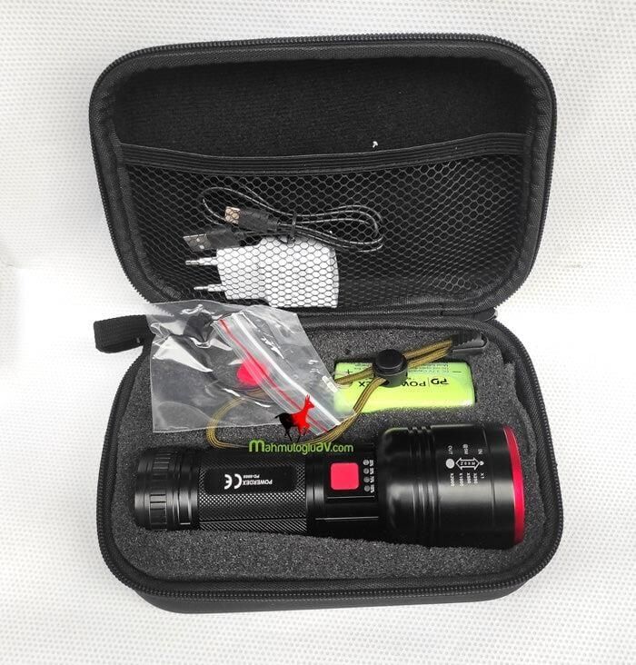 Ennalbur Powerdeks Pd9000 Profesyonel Avcı Feneri