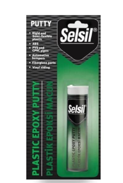 Selsil Plastik Putty Epoksi Macun Yapıştırıcı 57 Gr
