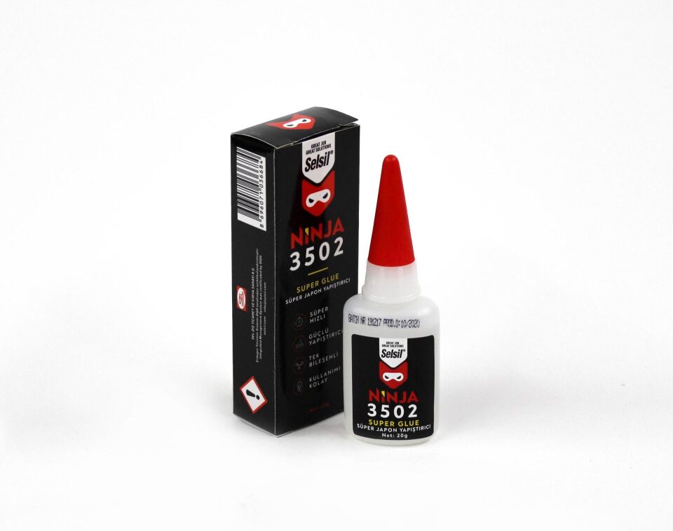 Selsil 3502 Süper Glue Japon Yapıştırıcı 20 Gr