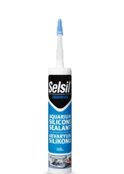 Selsil 07 Akvaryum Silikonu Şeffaf 280 Ml