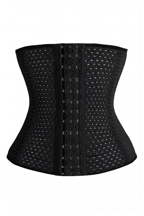 Kadın Siyah Doğum Sonrası Lohusa Bel Korsesi – Agraflı Göbek Toparlayıcı Sıkılaştırıcı Korse