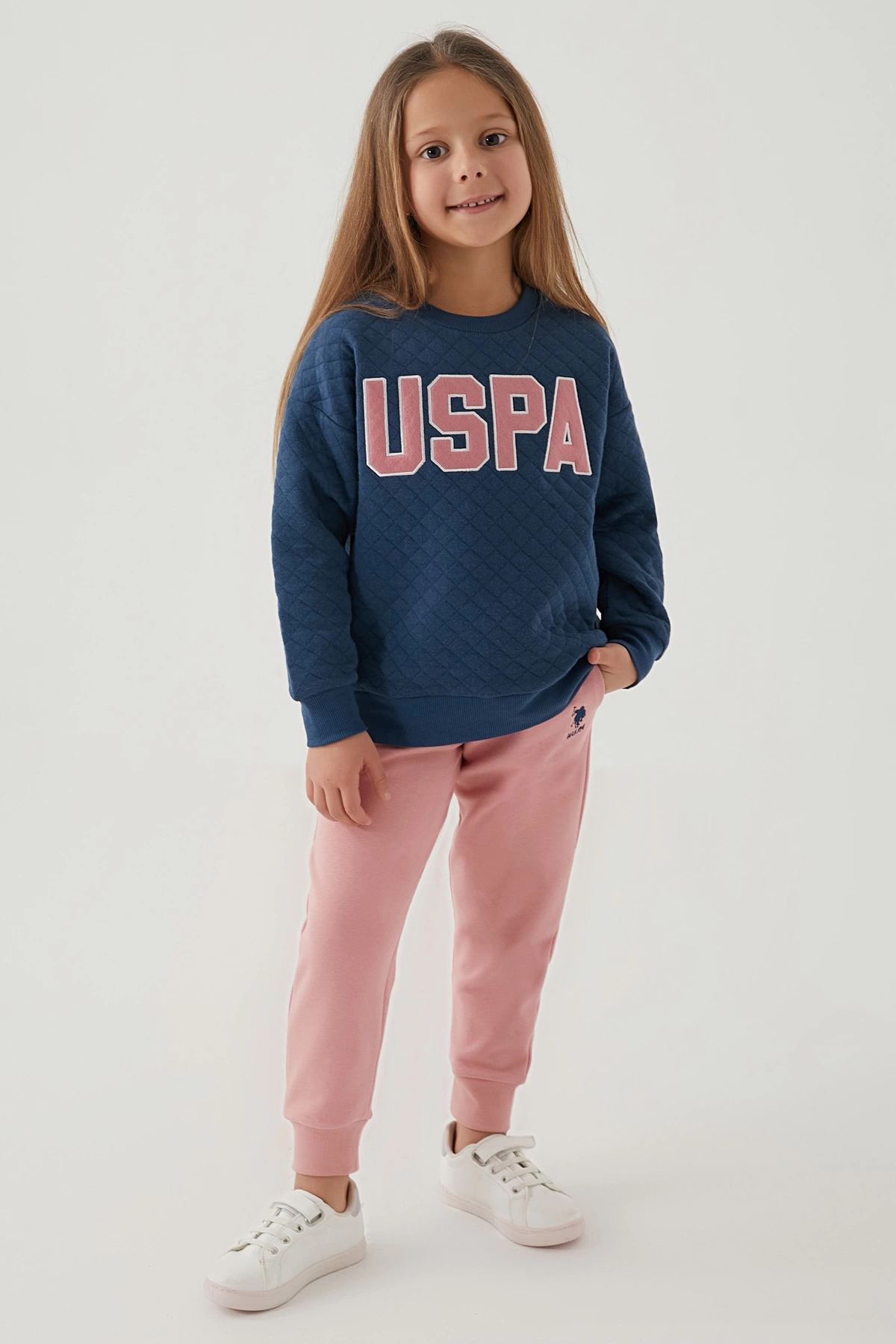 US Polo 1620-4 Kız Çocuk İkili Takım