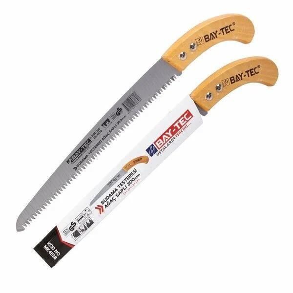 BayTec Mk4538 Ağaç Saplı Budama Testeresi 300 Mm