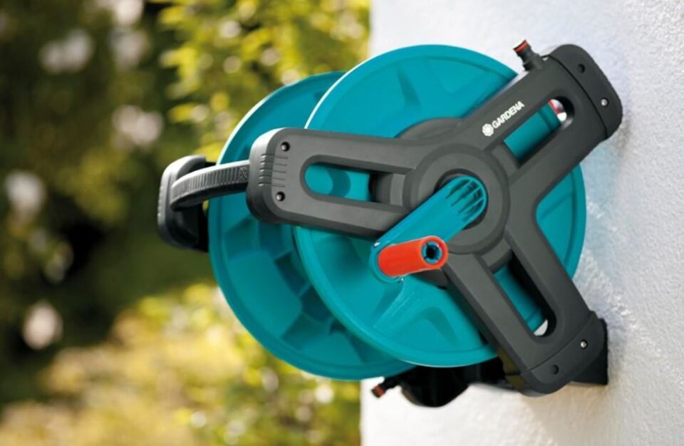 Gardena 0800920 Duvara Montelı Hortum Arabası Set