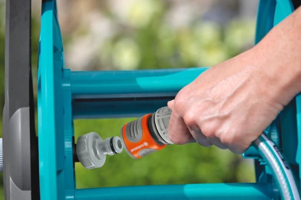 Gardena 0800920 Duvara Montelı Hortum Arabası Set