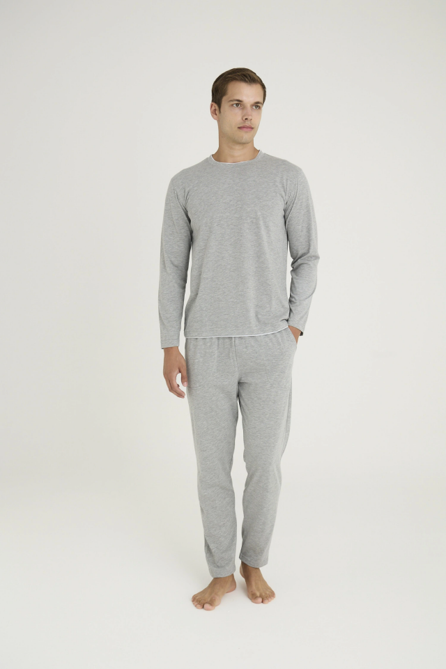 Kocabey 9222 Erkek O.Yaka Pijama Takım