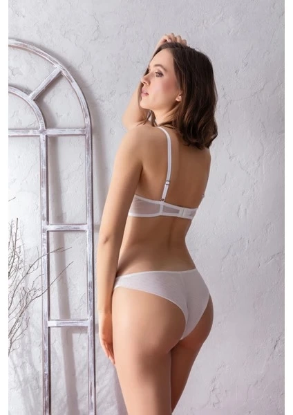 Gallipoli 32061 Çiçekli Sütyen ve Slip Takım