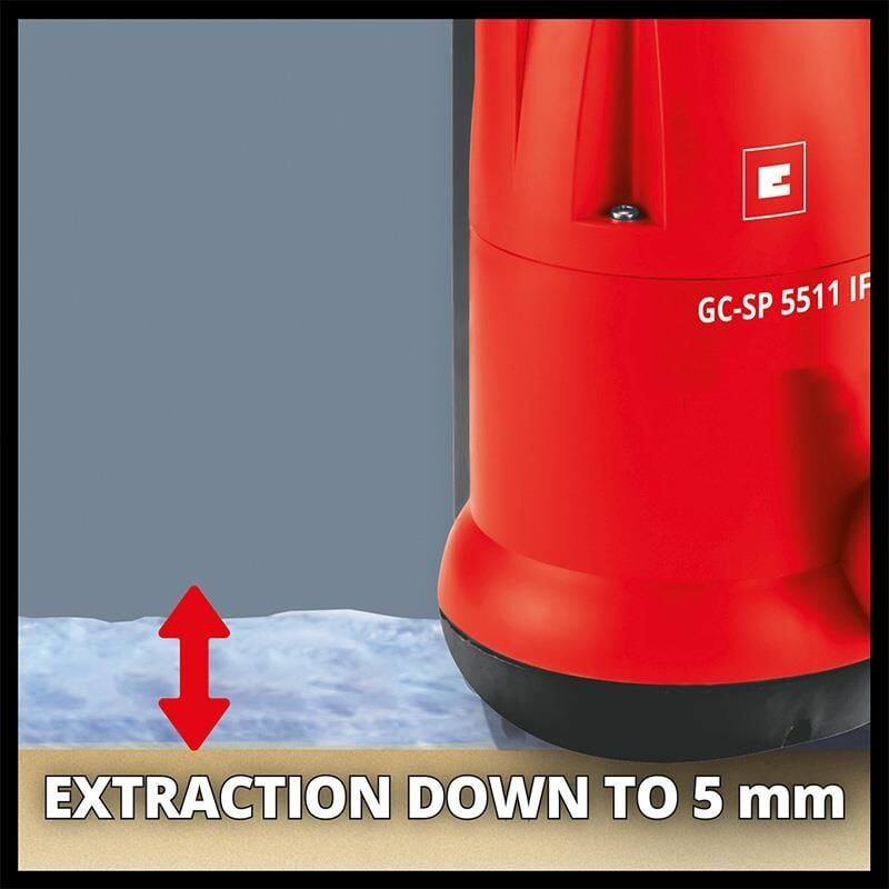 Einhell Gc Sp 5511 If Temiz Su Dalgıç Pompa