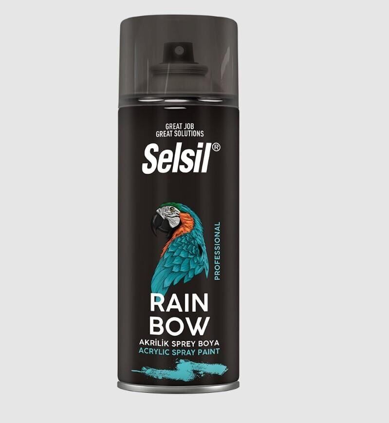 Selsil Rainbow Akrilik Sprey Boya 3000 Ateş Kırmızısı
