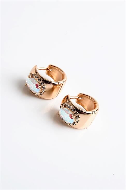 Xuping Alerji Ve Kararma Yapmama Garantili Zirkonium Taşlı Küpe