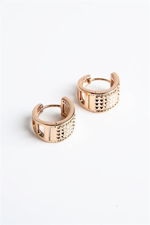 Xuping Kararma Yapmama Garantili Zirkonium Taşlı Küpe