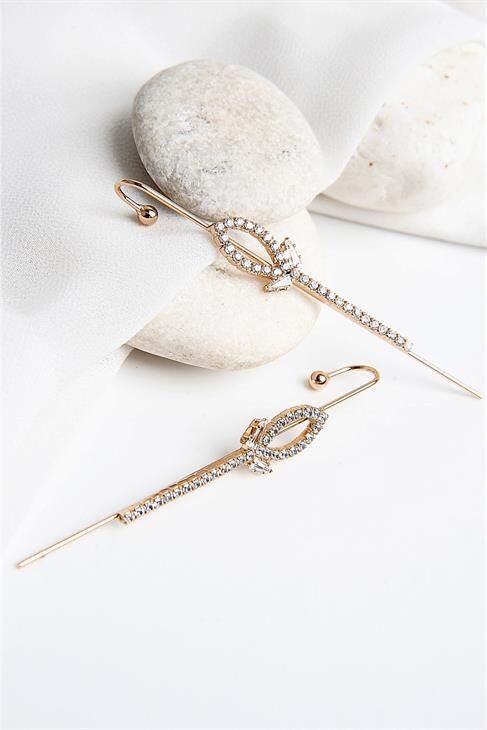 Xuping Kararma Yapmama Garantili Zirkonium Taşlı Küpe