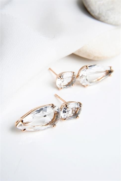 Xuping Alerji Ve Kararma Yapmama Garantili Zirkonium Taşlı Küpe