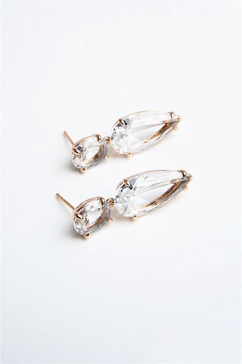 Xuping Alerji Ve Kararma Yapmama Garantili Zirkonium Taşlı Küpe