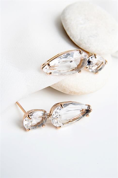 Xuping Alerji Ve Kararma Yapmama Garantili Zirkonium Taşlı Küpe