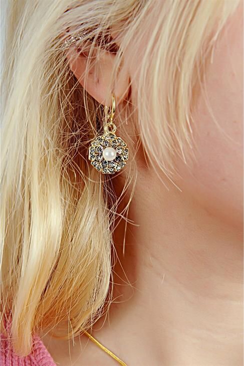 Özel Tasarımlı Kolye Küpe Takım Seti