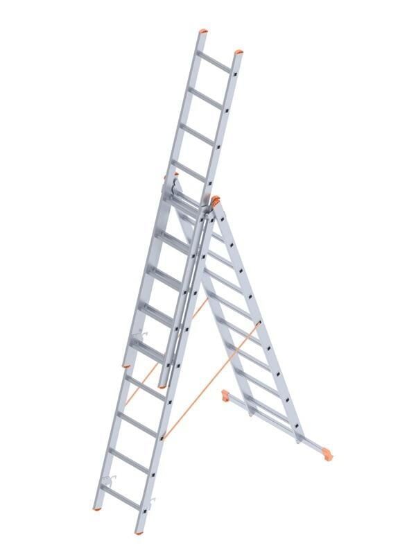 Saraylı 3X9 A Tipi Sürgülü Merdiven 7,41 Metre