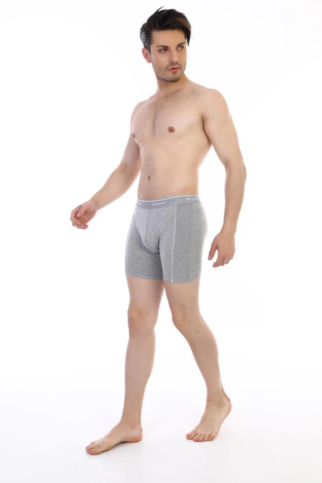 Çift Kaplan 855 Uzun Erkek Boxer