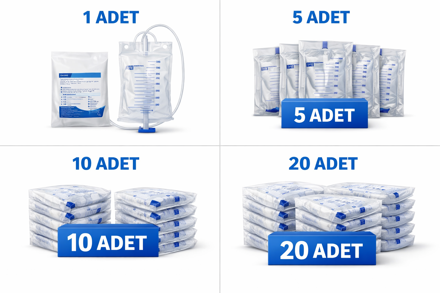 İdrar Torbası Steril Medikal İdrar Toplama Torbası