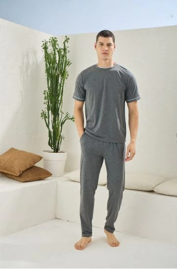 Kocabey 2092 Erkek O.Yaka Pijama Takım