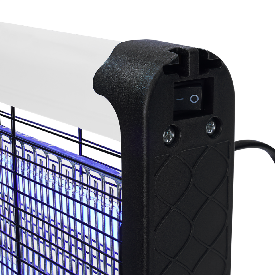 ASONIC AS-A28, Siyah, 4W, 2000V, Masaüstü, Zincir Askılı, 2adet UV Mor Işıklı, Siyah Kasa, Sinek Öldürücü