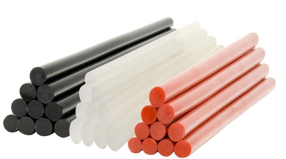 Sıcak Silikon Şeffaf 6,2 Mm 30 Cm 10 Adet