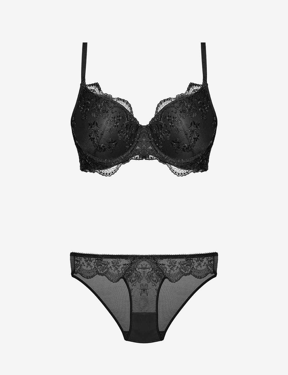 Nurteks 4385 Dantelli Sütyen Takımı