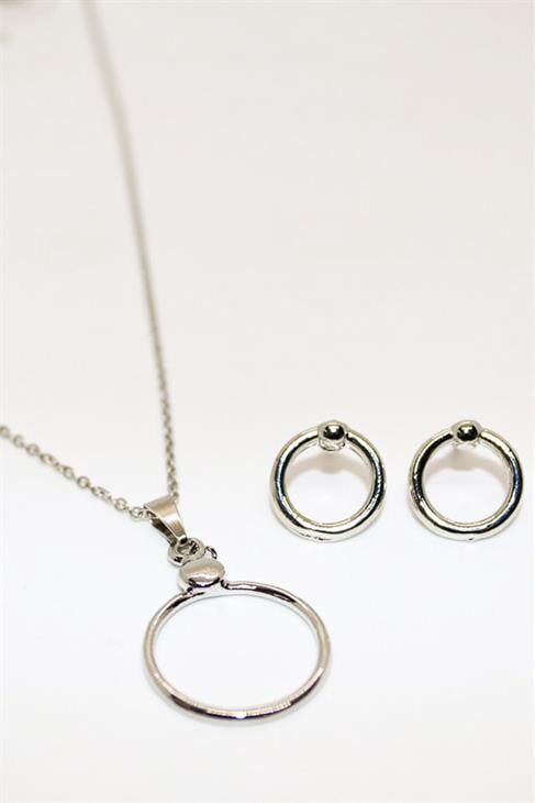 Özel Tasarımlı Kolye Küpe Takım